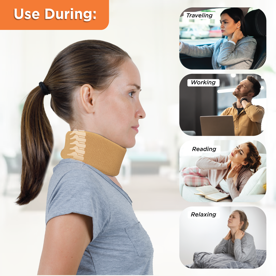 Posturexio™ Soft Fabric Cervical Collar
