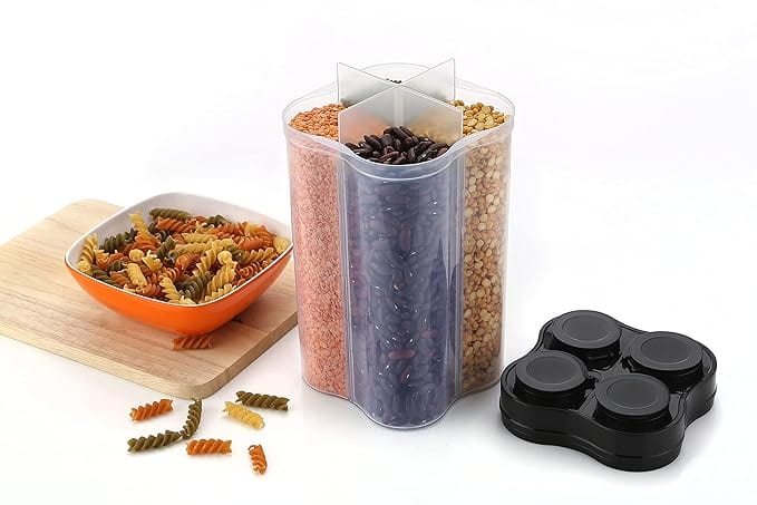 4 Sections Food Storage Container (Buy 1 Get 1 free)
