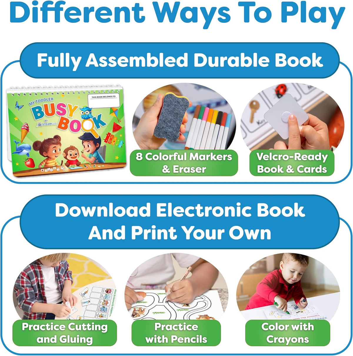 Toddler Learning Binder